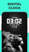 Live Clock wallpaper app screenshot 3