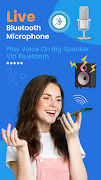 برنامه‌نما Live Bluetooth Microphone App عکس از صفحه
