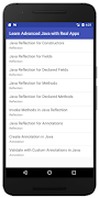 Learn Advanced Java with Real  screenshot 1