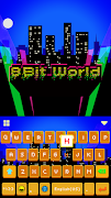 پوستر پس‌زمینه صفحه کلید bitworld