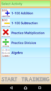 Math Skill Builder (Ads free) captura de pantalla 2