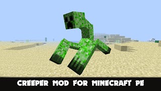 1 Schermata Creeper Mod for Minecraft PE