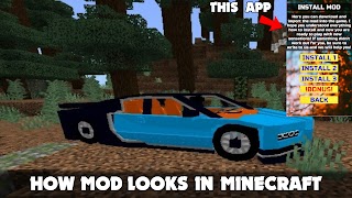 Bugatti Mod Minecraft syot layar 7
