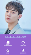 برنامه‌نما Create selfie album with Chen (EXO) عکس از صفحه