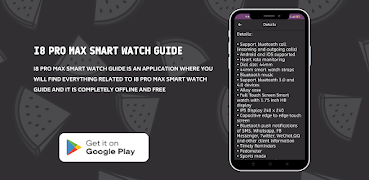 I8 Pro Max Smart Watch Guide Screenshot 2