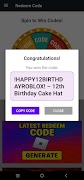 Redeem Code Roblox تصوير الشاشة 3