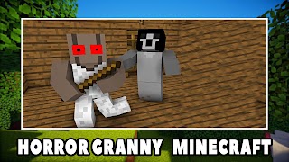 برنامه‌نما Horror Granny Mod Minecraft PE عکس از صفحه