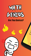 Math Genius - Math Riddles and Plakat