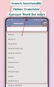 Mizo Dictionary screenshot 1
