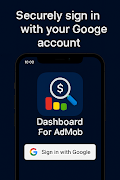 برنامه‌نما Dashboard For AdMob عکس از صفحه