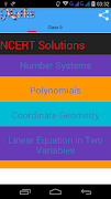 Class 9 Maths Solutions 포스터