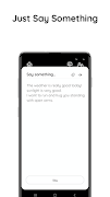 Poster Say Something
