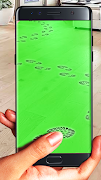 Footprints path scanner joke постер