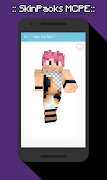 2 Schermata SkinPacks fairytail for Minecraft