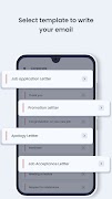 Email Writer: Ready Templets ảnh chụp màn hình 7