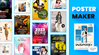 Poster Maker - Flyer Maker App Ekran Görüntüsü 1