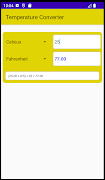Temperature Converter ภาพหน้าจอ 1