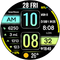 DIGI STRUMAN URX134 Watch face