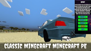 Car Mod for Minecraft PE Cartaz