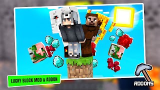 4 Schermata Lucky Blocks Mod & Addon