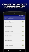 Transfer Contacts 截图 1