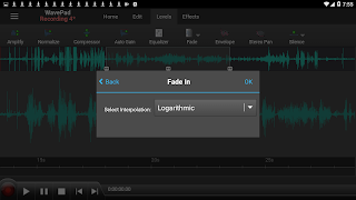 WavePad Audio Editor syot layar 2