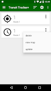 1 Schermata Transit Tracker+ Cache Valley
