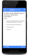 Spring Boot Interview Question تصوير الشاشة 4