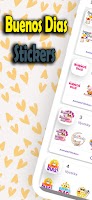 Stickers de Buenos dias poster