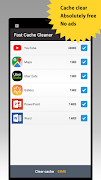 Fast Cache Cleaner پوسٹر