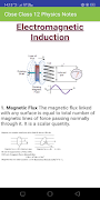 CBSE Class 12 Physics Notes With Solutions 2019 تصوير الشاشة 1