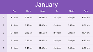 Kuwait Prayer Times 截圖 3