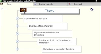 Derivatives.Math. capture d'écran 5
