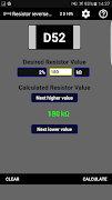 Resistor SMD code calculator imagem de tela 5