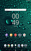 7 Schermata Rain Drops Theme