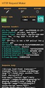 HTTP request maker 스크린샷 2