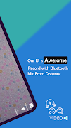 Bluetooth Mic Video Recorder تصوير الشاشة 2