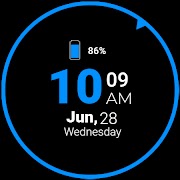 Digital Tick: Watch Face capture d'écran 4