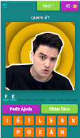 Youtuber Quiz Jogo Plakat