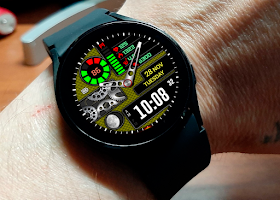 Hybrid Mexanic Watch face 스크린샷 3