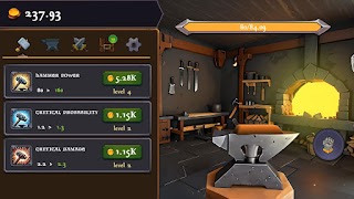 Blacksmith Clicker スクリーンショット 1