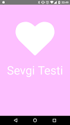 Sevgi Testi plakat