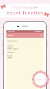 Notepad - Simple cute app - اسکرین شاٹ 4
