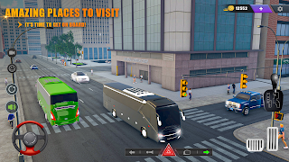 Bus Simulator - Coach Bus Game स्क्रीनशॉट 1