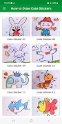 Draw Cute Sticker plakat