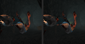 Poster VR Creepy Cave for Cardboard