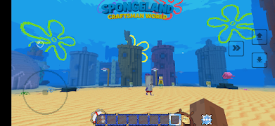 Spongeland: Craftsman World скриншот 2