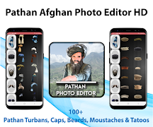 Pathan Afghan photo editor HD Plakat