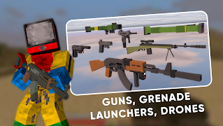 Gun Mod Minecraft-Weapons 2024 Ekran Görüntüsü 1