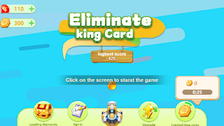 Eliminate king Card poster